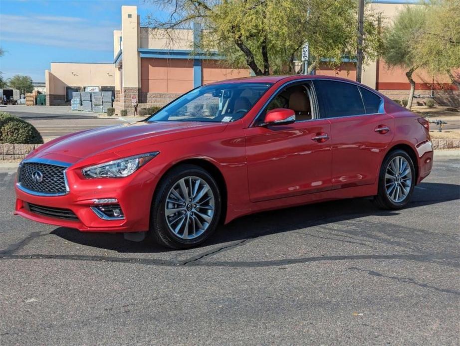 new 2024 INFINITI Q50 car, priced at $46,045