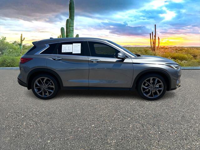 used 2021 INFINITI QX50 car, priced at $27,990