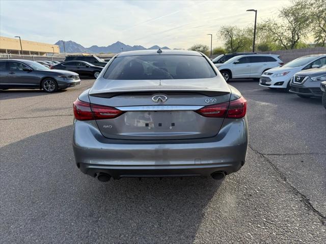 used 2019 INFINITI Q50 car, priced at $19,223