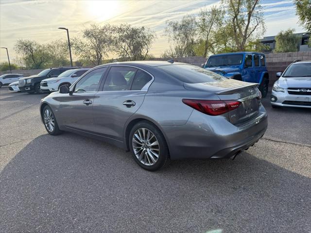 used 2019 INFINITI Q50 car, priced at $19,223