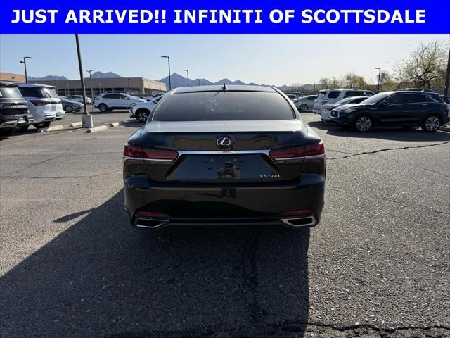 used 2018 Lexus LS 500 car, priced at $46,990