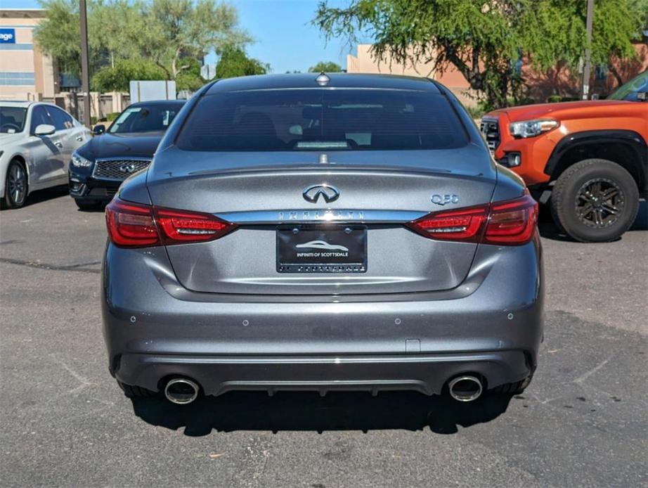 new 2024 INFINITI Q50 car, priced at $42,831