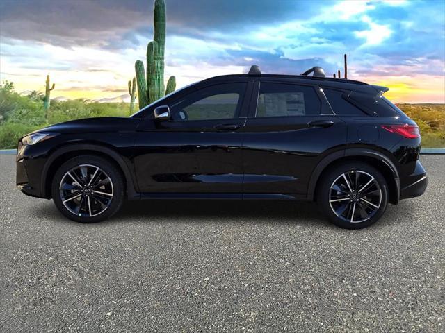 new 2025 INFINITI QX50 car, priced at $50,670