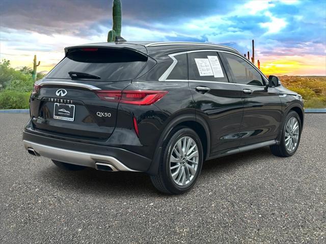 used 2023 INFINITI QX50 car, priced at $34,990