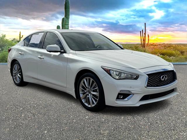 used 2022 INFINITI Q50 car, priced at $29,490