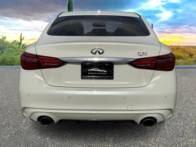 used 2022 INFINITI Q50 car, priced at $29,490