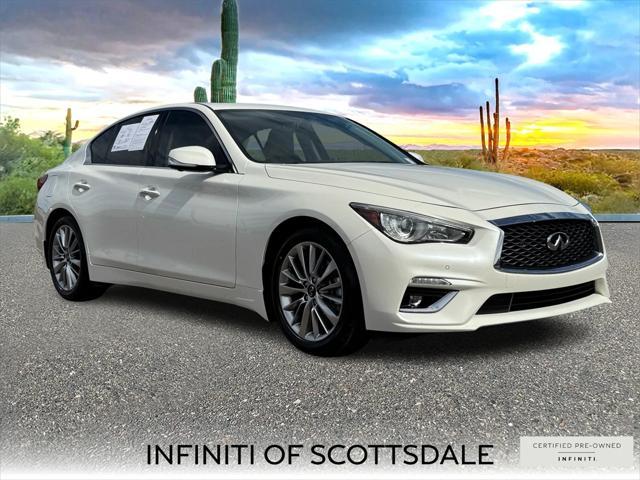 used 2022 INFINITI Q50 car, priced at $29,490