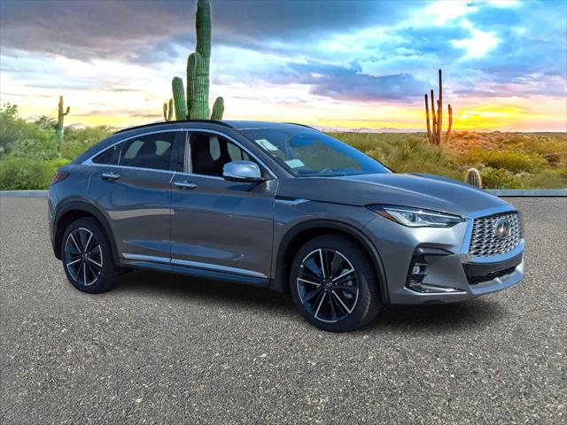 new 2025 INFINITI QX55 car, priced at $52,785