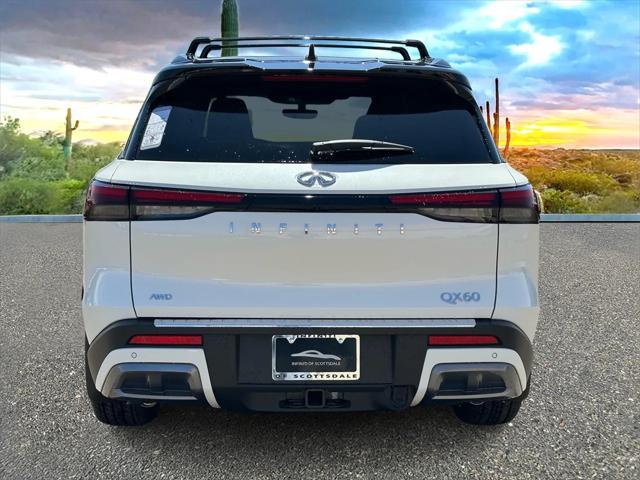 new 2025 INFINITI QX60 car, priced at $69,550