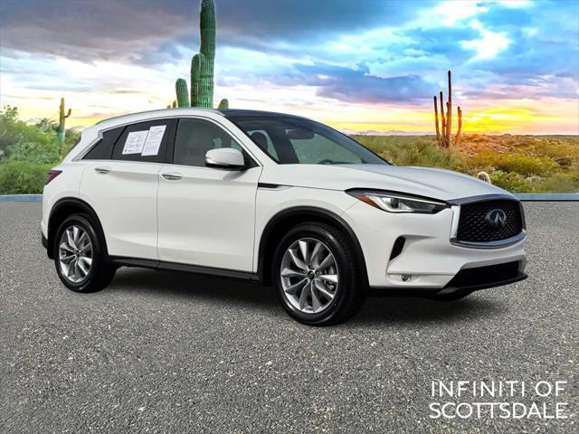 used 2022 INFINITI QX50 car, priced at $27,525