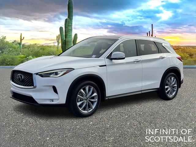 used 2022 INFINITI QX50 car, priced at $27,525