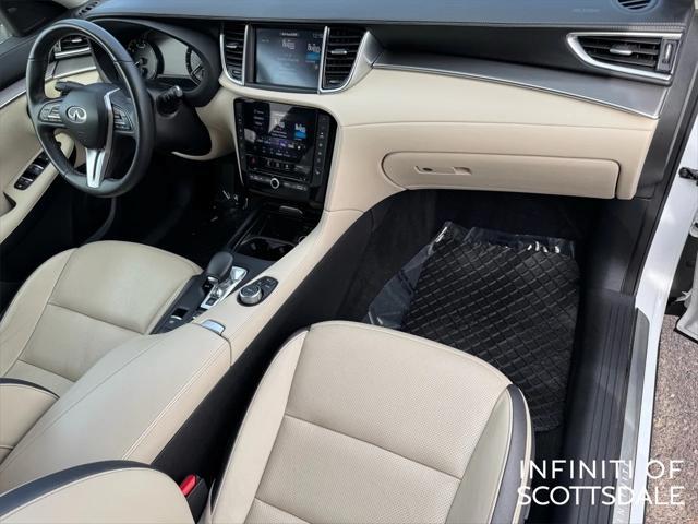 used 2022 INFINITI QX50 car, priced at $27,525