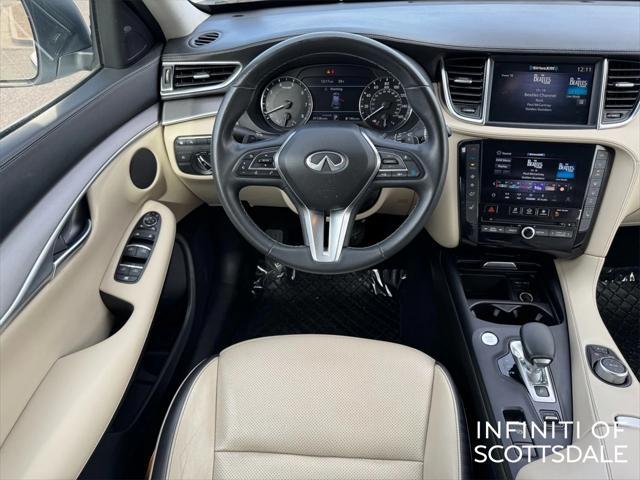 used 2022 INFINITI QX50 car, priced at $27,525