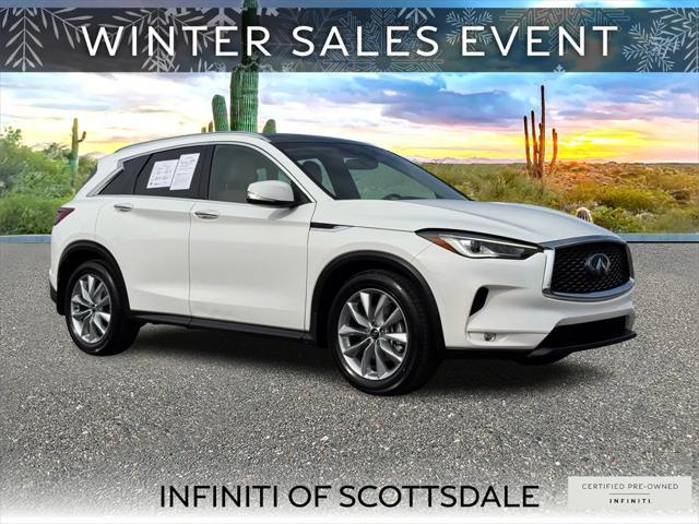 used 2022 INFINITI QX50 car, priced at $27,525