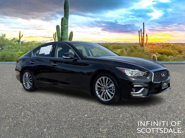 used 2022 INFINITI Q50 car, priced at $29,990