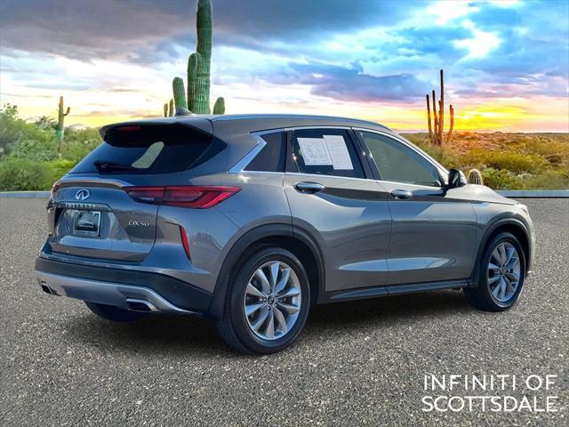 used 2021 INFINITI QX50 car, priced at $26,490