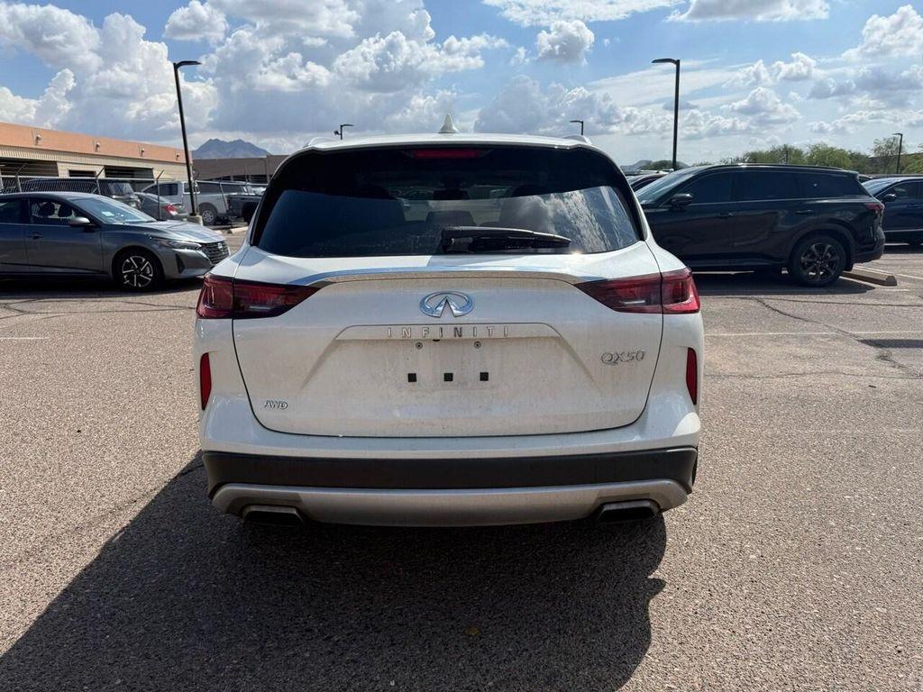 used 2022 INFINITI QX50 car, priced at $32,990