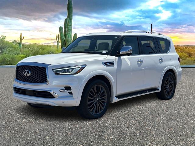 used 2023 INFINITI QX80 car, priced at $56,490