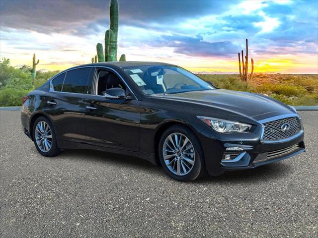 new 2024 INFINITI Q50 car, priced at $41,890