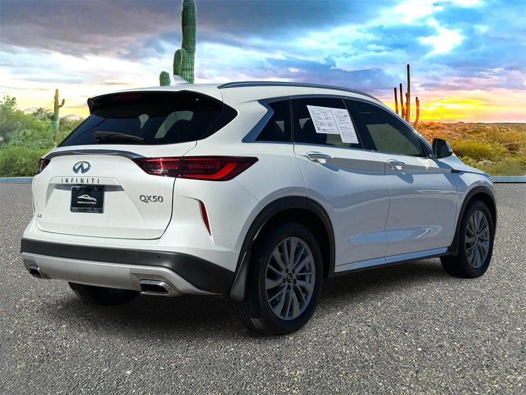 used 2025 INFINITI QX50 car, priced at $35,991