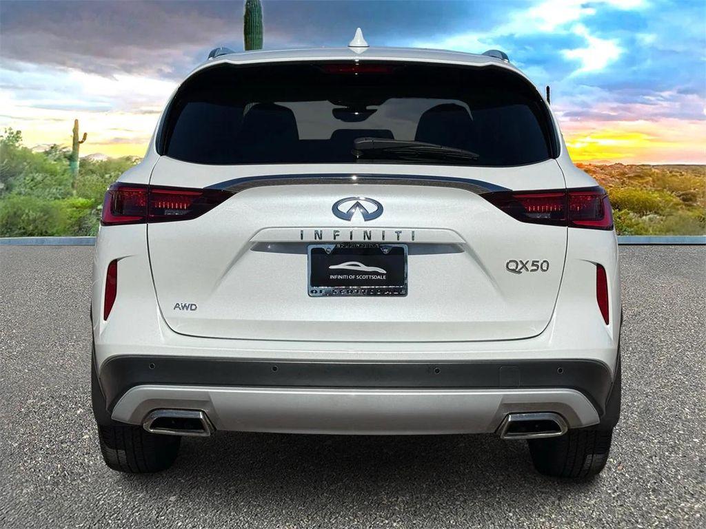 used 2025 INFINITI QX50 car, priced at $35,991