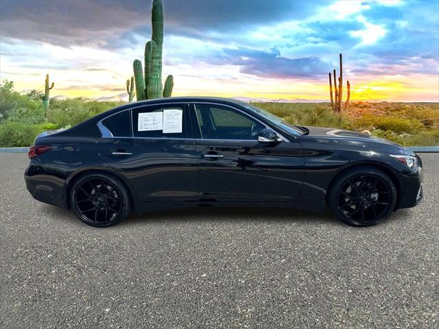 used 2022 INFINITI Q50 car, priced at $32,990