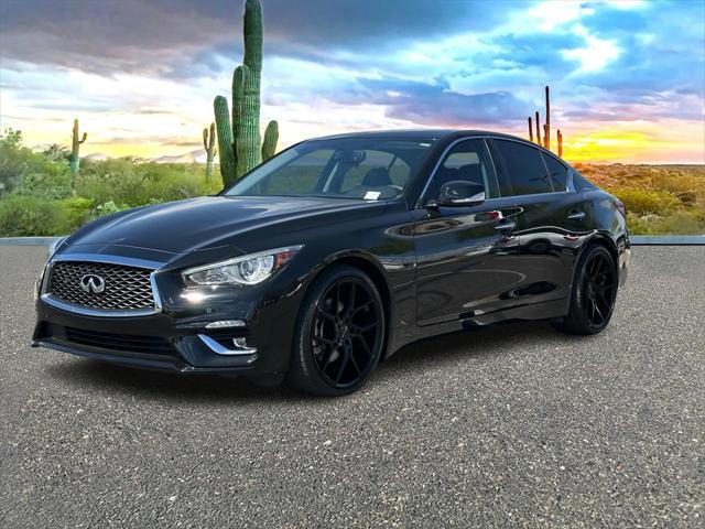 used 2022 INFINITI Q50 car, priced at $32,990
