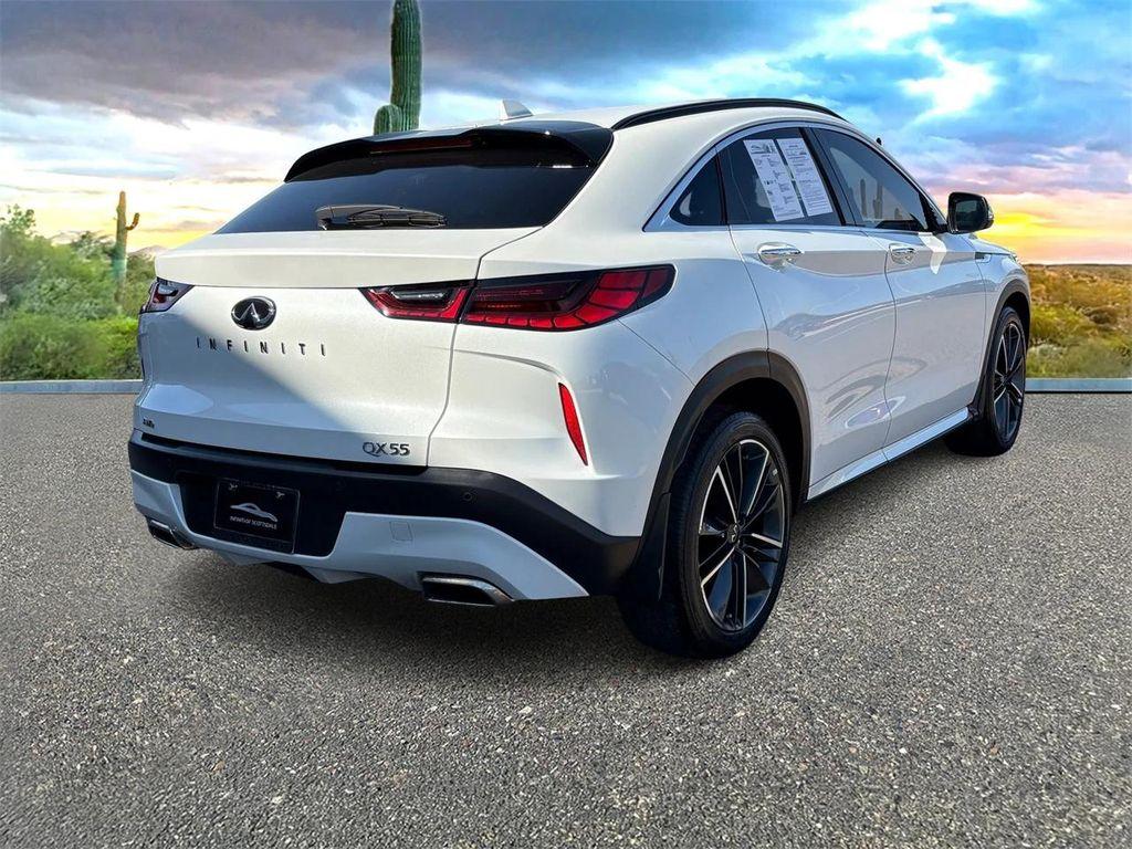 used 2025 INFINITI QX55 car, priced at $36,491