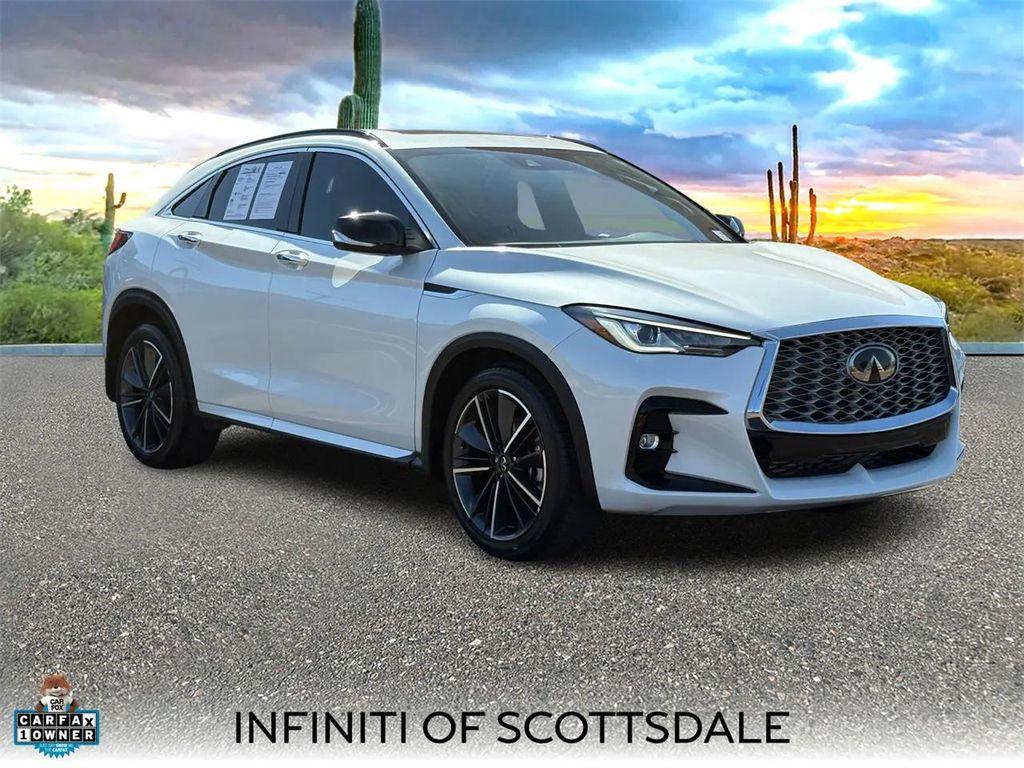 used 2025 INFINITI QX55 car, priced at $35,491