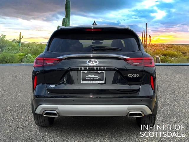 used 2023 INFINITI QX50 car, priced at $35,593