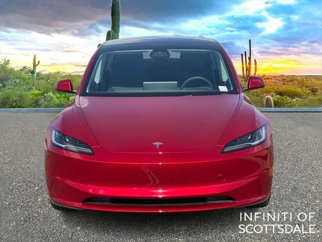 used 2025 Tesla Model 3 car, priced at $37,990