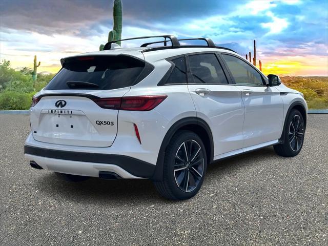 new 2025 INFINITI QX50 car, priced at $52,627