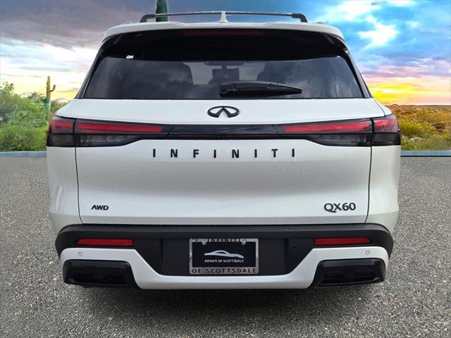 new 2025 INFINITI QX60 car, priced at $63,600