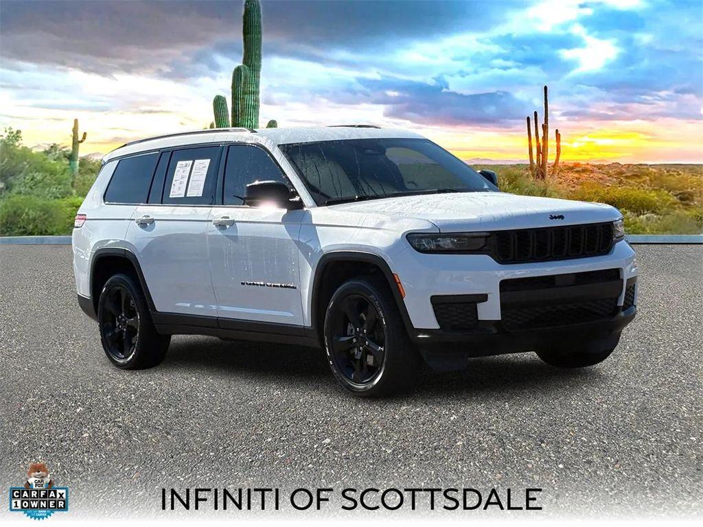 used 2021 Jeep Grand Cherokee L car, priced at $22,491