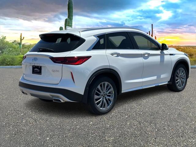 new 2025 INFINITI QX50 car, priced at $47,568