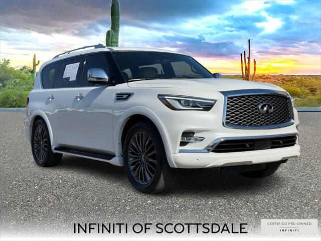 used 2023 INFINITI QX80 car, priced at $57,990