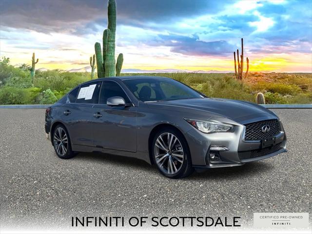 used 2021 INFINITI Q50 car, priced at $28,447