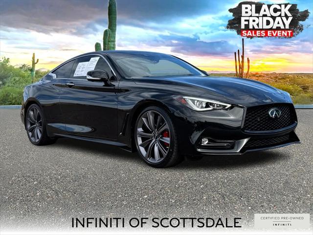 used 2022 INFINITI Q60 car, priced at $43,490