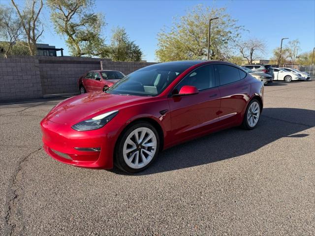 used 2022 Tesla Model 3 car, priced at $22,990