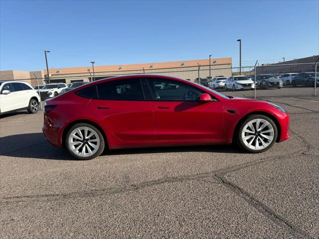 used 2022 Tesla Model 3 car, priced at $22,990