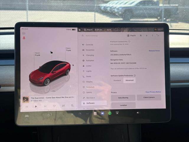 used 2022 Tesla Model 3 car, priced at $22,990