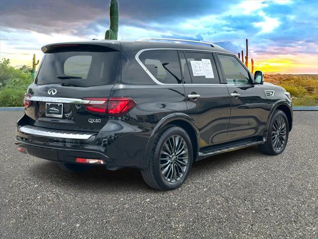 used 2023 INFINITI QX80 car, priced at $53,490