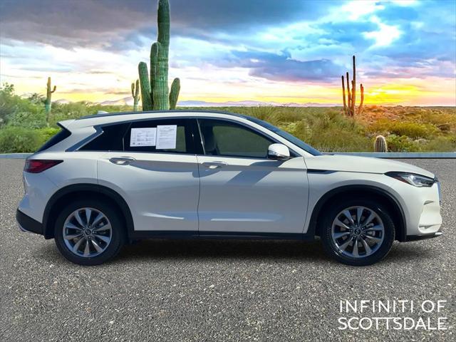 used 2022 INFINITI QX50 car, priced at $27,921