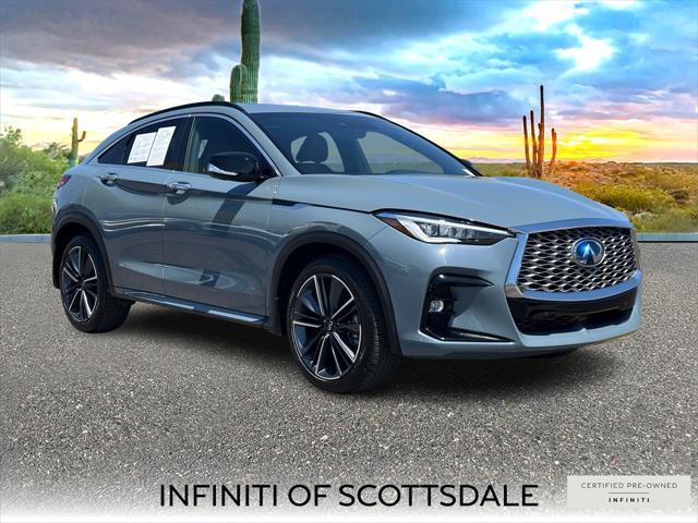 used 2025 INFINITI QX55 car, priced at $45,990