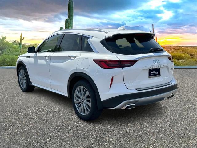new 2025 INFINITI QX50 car, priced at $46,698
