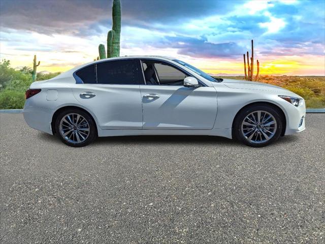 new 2024 INFINITI Q50 car, priced at $42,585