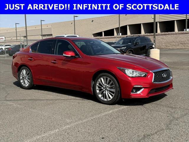 used 2021 INFINITI Q50 car, priced at $25,990