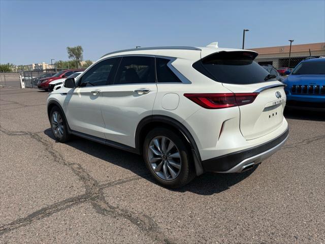 used 2021 INFINITI QX50 car, priced at $24,990