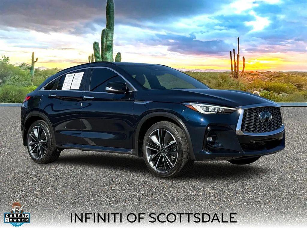 used 2025 INFINITI QX55 car, priced at $39,997