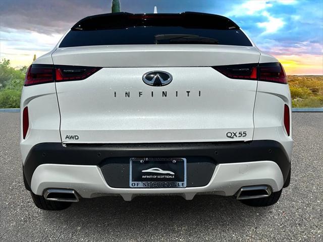 new 2025 INFINITI QX55 car, priced at $52,985